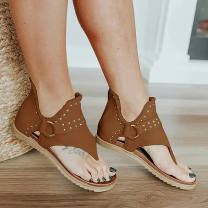 Chic Summer Canvas Flats