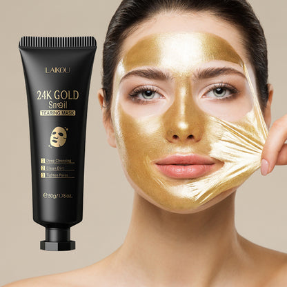 24K Gold Snail Mask