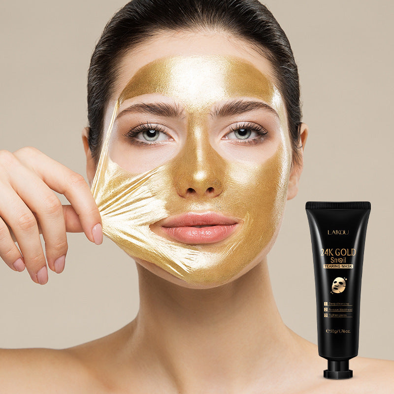 24K Gold Snail Mask