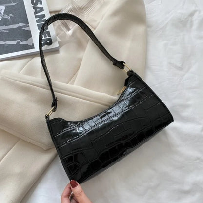 Bolso de hombro de cuero