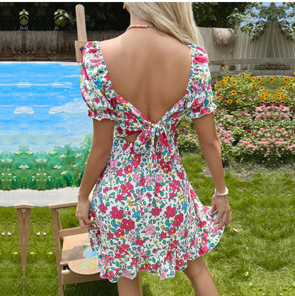 Sunny Floral Day Dress