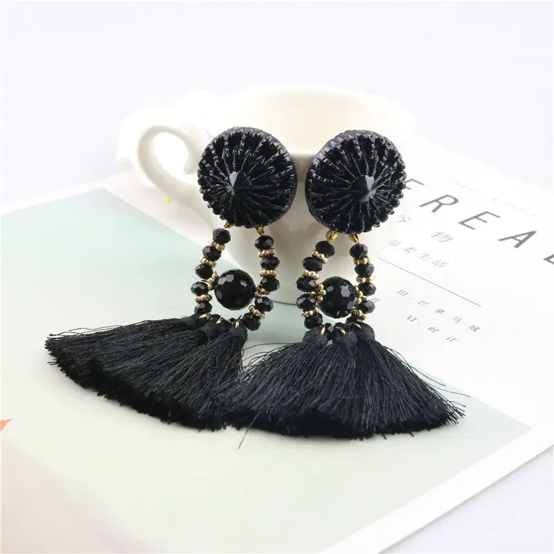 Bohemian Long Tassel Earrings