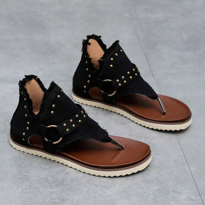 Chic Summer Canvas Flats