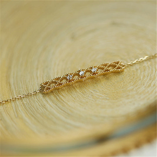 Sterling Silver Chic Woman's Bracelet