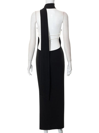 Chic Backless Evening Formal Prom Dress