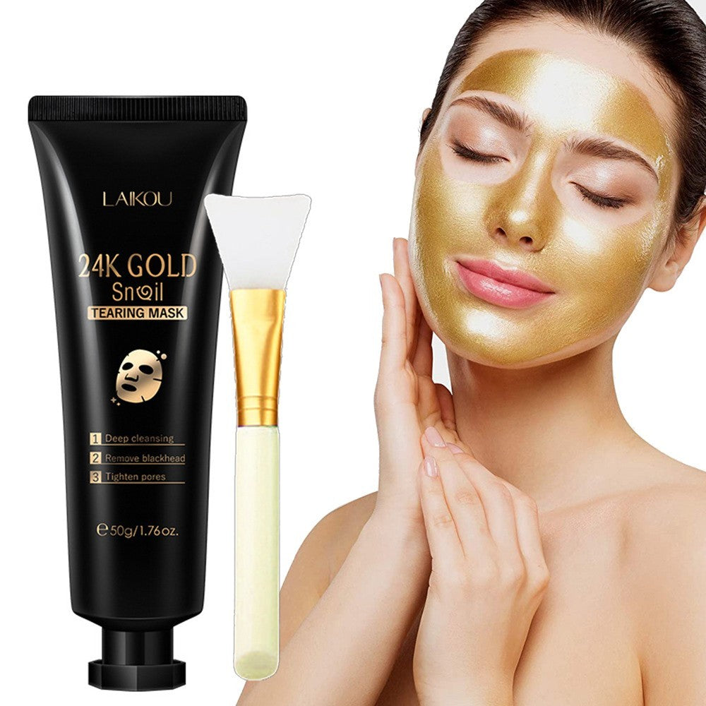 24K Gold Snail Mask