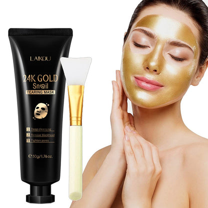 24K Gold Snail Mask