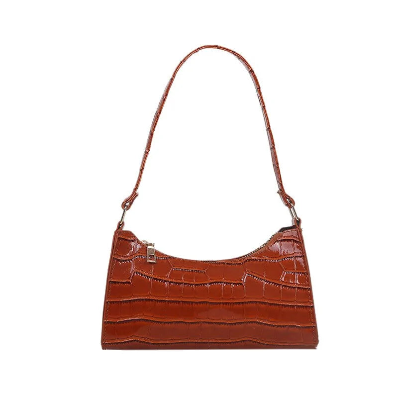 Bolso de hombro de cuero