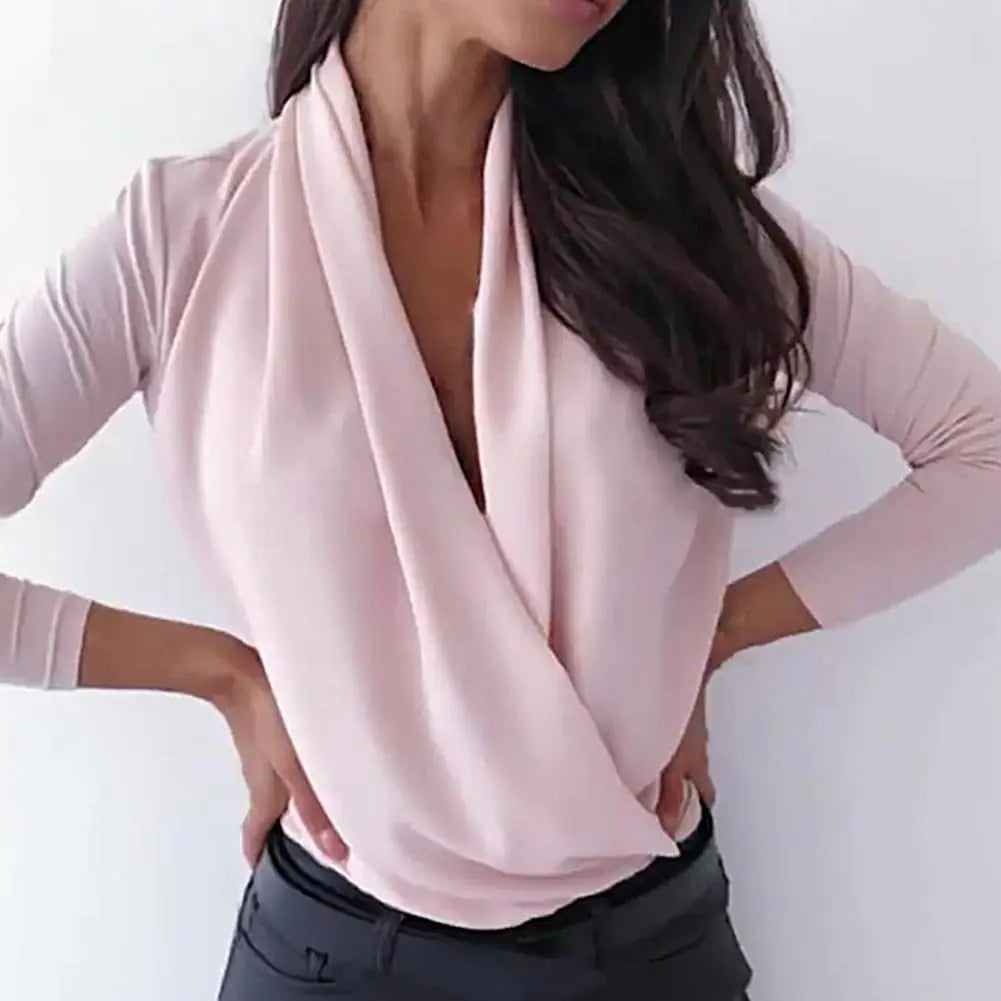 Versatile Slim Fit Women's Blouse
