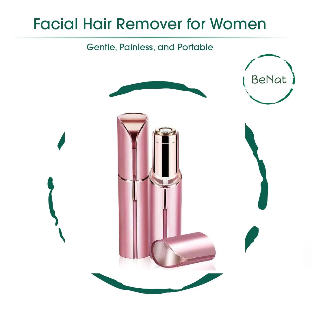 Set de depilación facial y de cejas recargable (2 unidades)