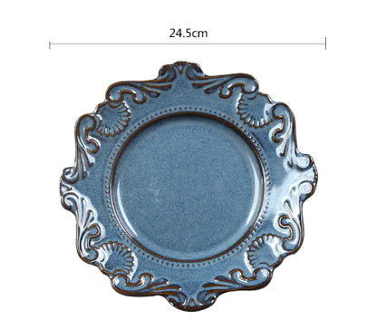 Elegant Baroque Porcelain Dining Set