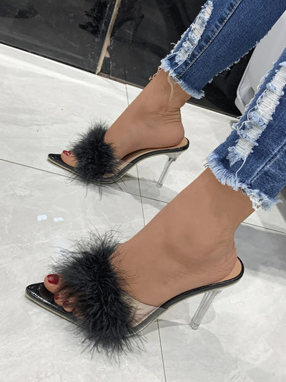 Elegant Pointed Stiletto Sandals