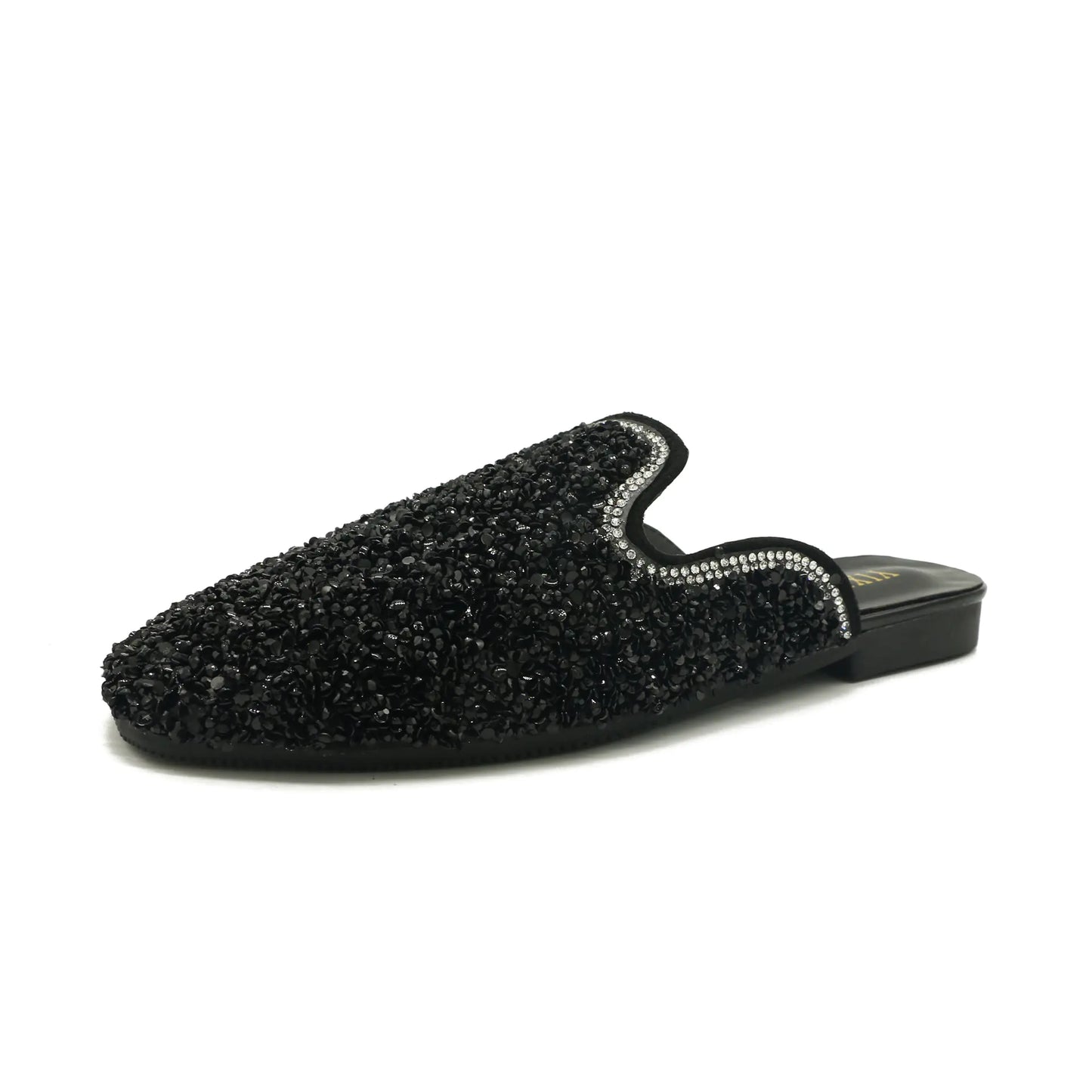 Korean Chic Sequined Mules