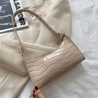 Bolso de hombro de cuero