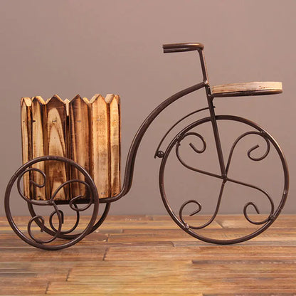 Artisan Bicycle Flower Holder
