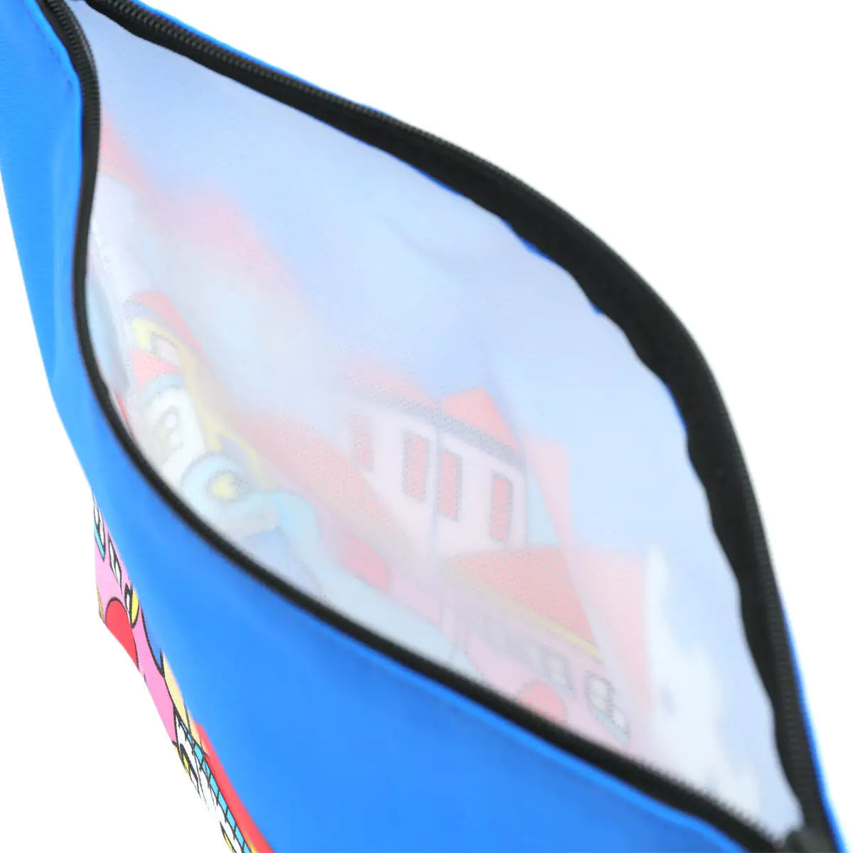 Bolsa de compras y playa transparente con diseño de búho y ciudad de Biggdesign