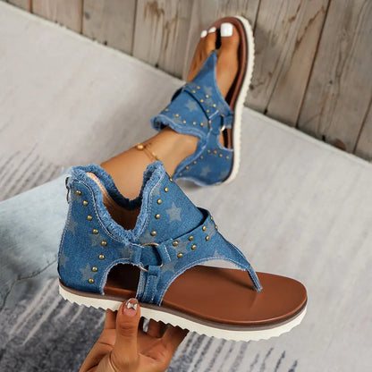 Chic Summer Canvas Flats