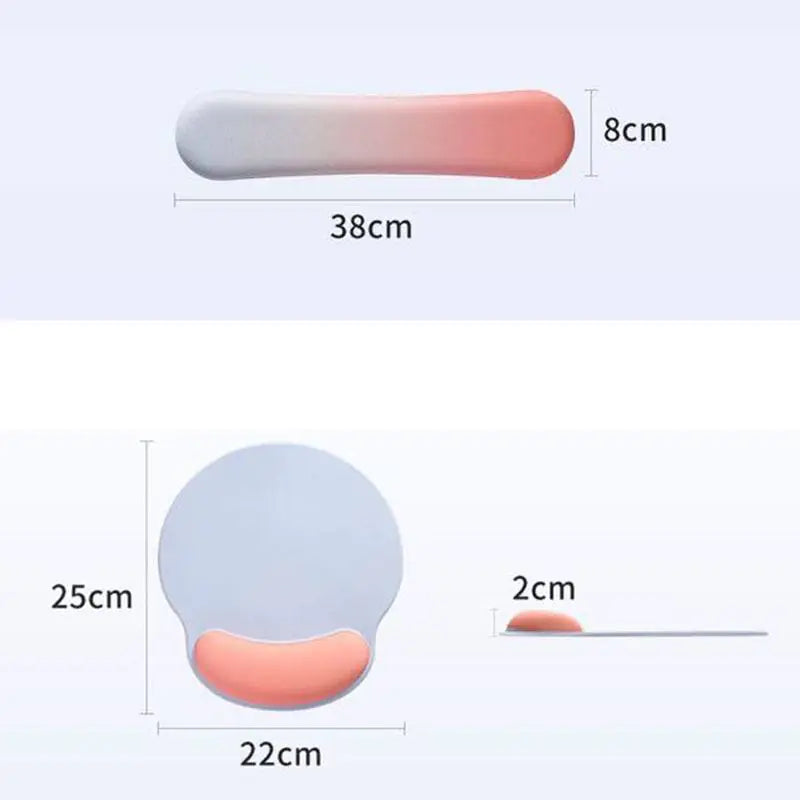 Memory Cushion Ergonomic Mouse Pad