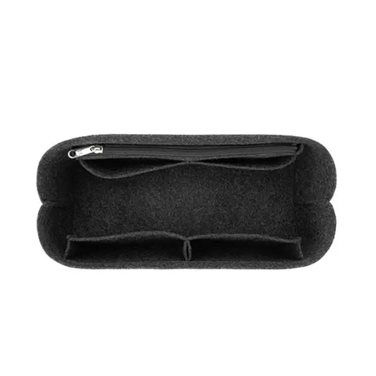 Organizador de cosméticos con bolsa de fieltro