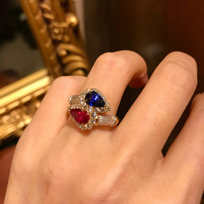 Timeless Two-Tone Elegance Ring