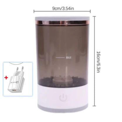 Limpiador y lavador automático de brochas de maquillaje recargable