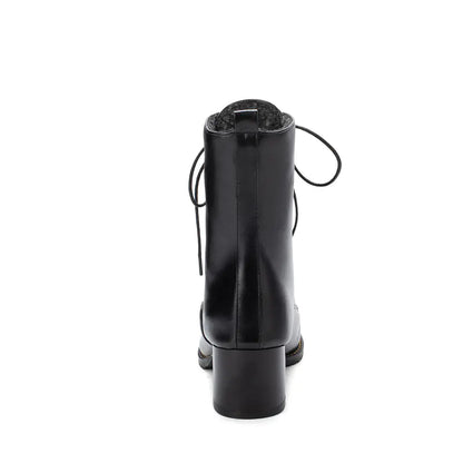 Women's Stylish Mid-Calf Martin Boots