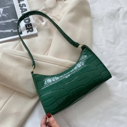 Bolso de hombro de cuero