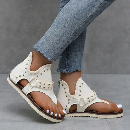 Chic Summer Canvas Flats