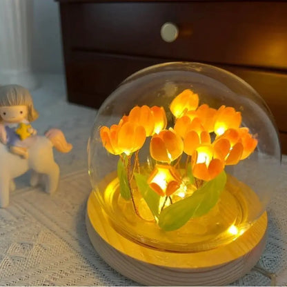 Vintage Tulip LED Lamp