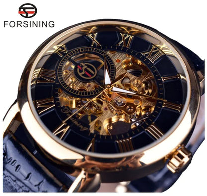 Gent's Openwork Mechanical Timepiece
