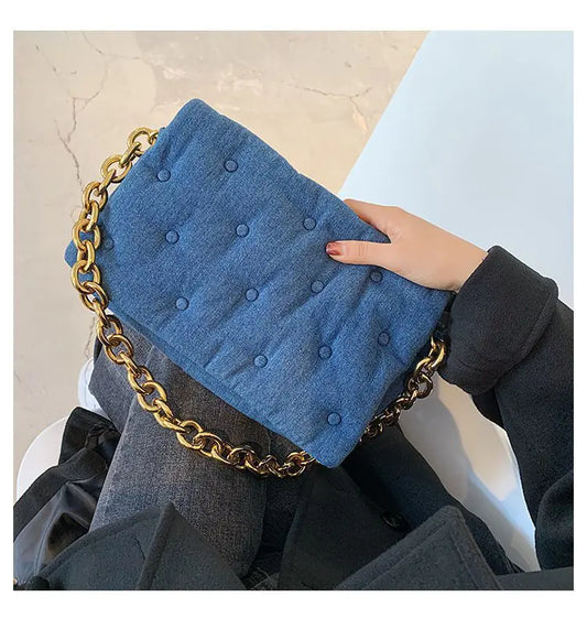Elegant Korean Chain Messenger Bag