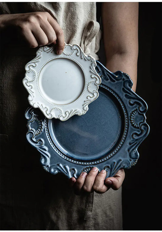 Elegant Baroque Porcelain Dining Set