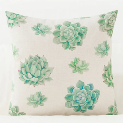Leafy Art Cushion Covers for Home & Car