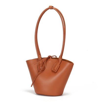 Chic Cowhide Shoulder Tote