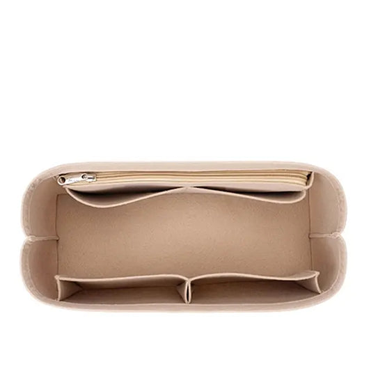 Felt Handbag Makeup Organizer