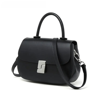 Bolso bandolera estilo sillín de cuero retro