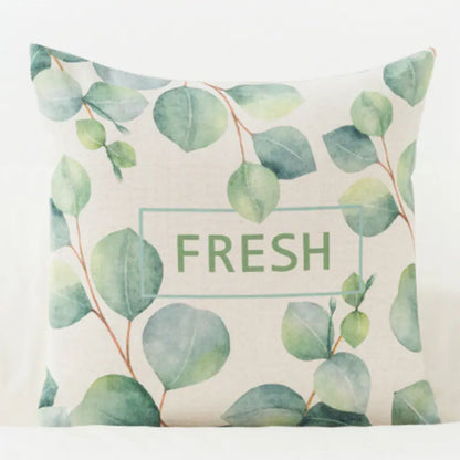 Leafy Art Cushion Covers for Home & Car
