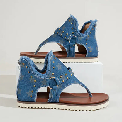Chic Summer Canvas Flats