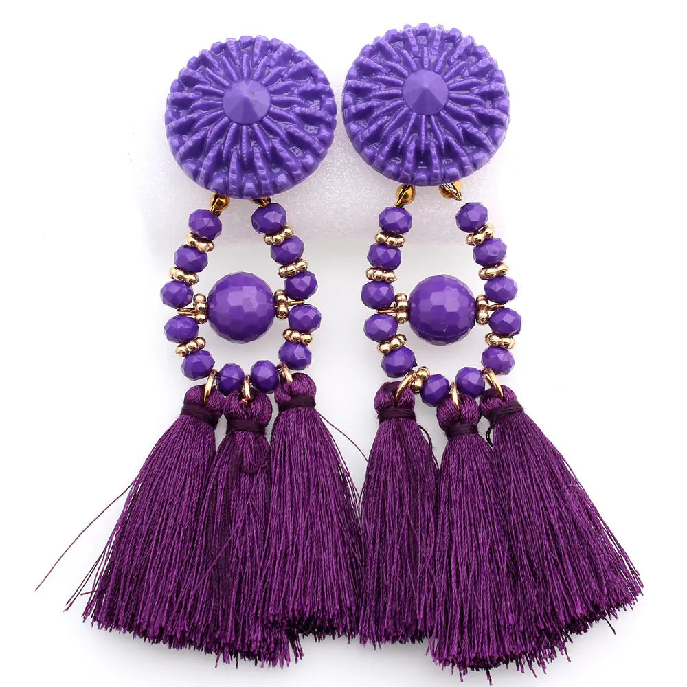 Chic Tassel Dangle Earrings