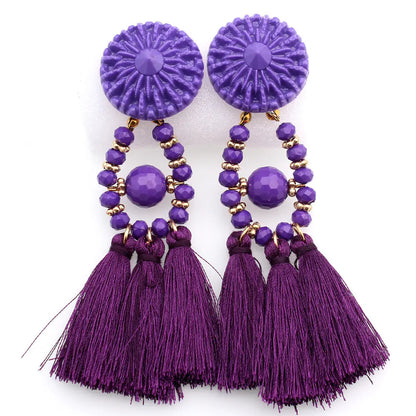 Chic Tassel Dangle Earrings