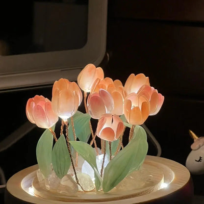 Vintage Tulip LED Lamp