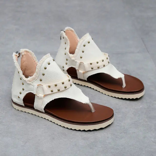 Chic Summer Canvas Flats
