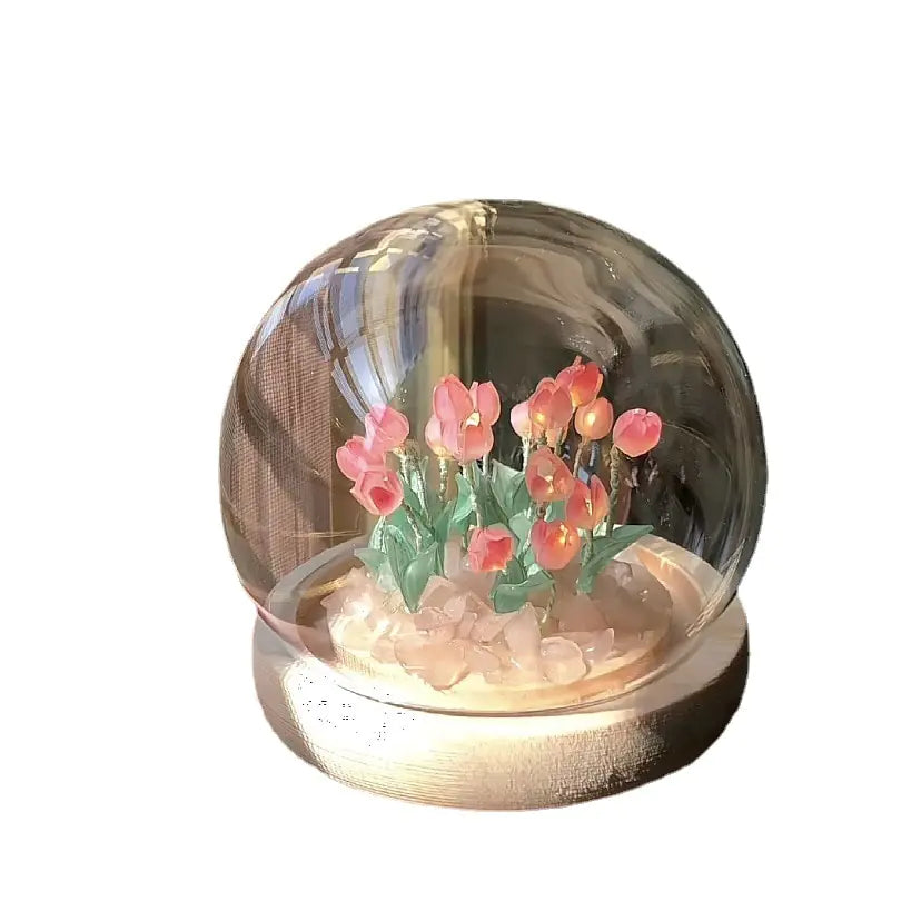 Vintage Tulip LED Lamp