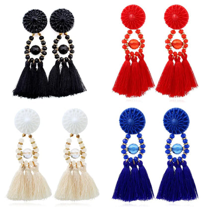 Chic Tassel Dangle Earrings