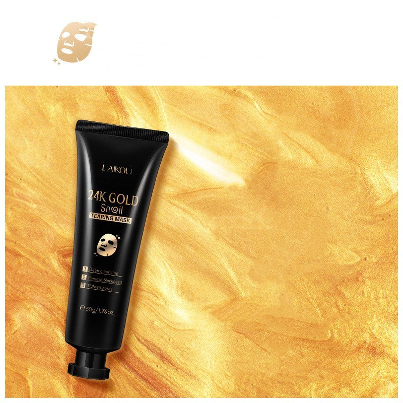 24K Gold Snail Mask