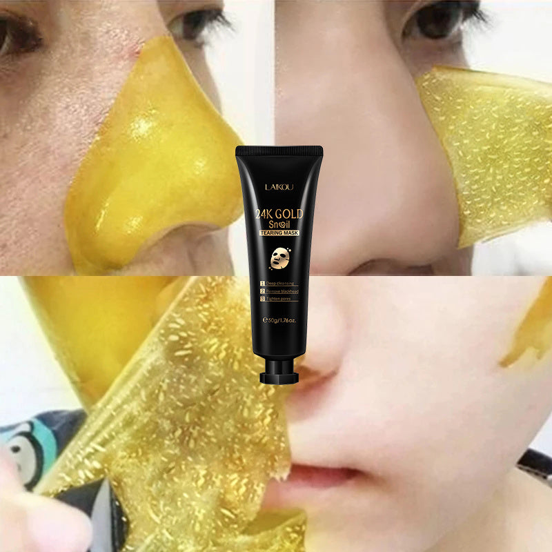 24K Gold Snail Mask