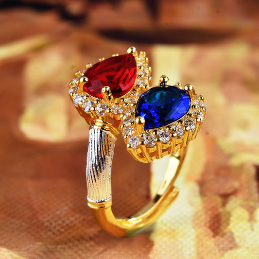 Timeless Two-Tone Elegance Ring
