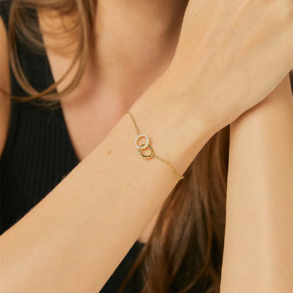 Elegant Copper-Plated Gold Bracelet