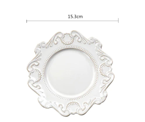Elegant Baroque Porcelain Dining Set