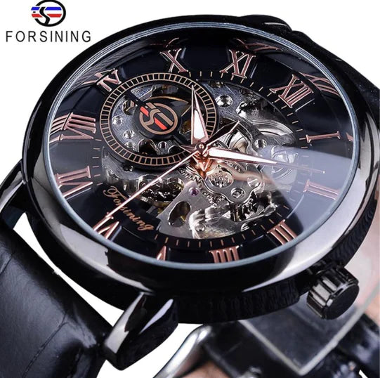 Gent's Openwork Mechanical Timepiece